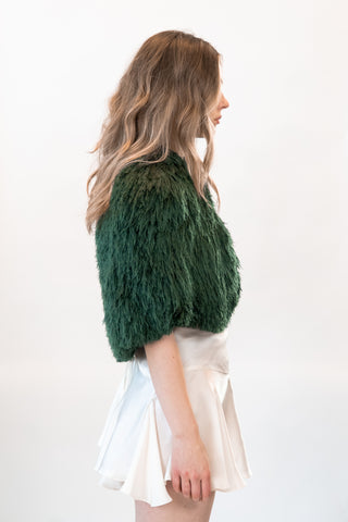 Hearsay Silk Fur Cape